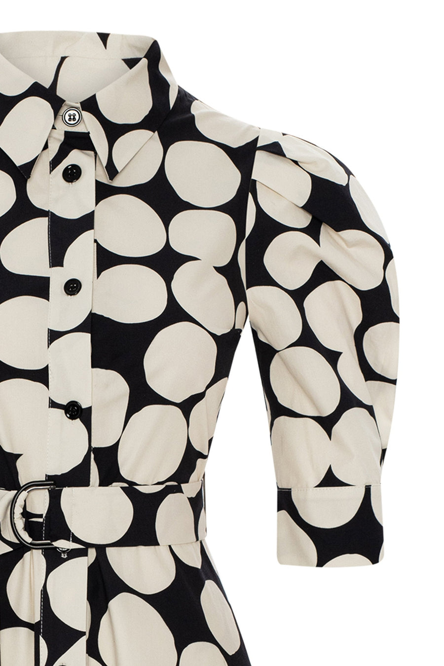 Polka Dot Patterned Mens Collar Dress Fınal Item - Porterist 3