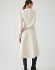 Exquise  CrewNeck Slit Regular Bone Dress - Porterist 2