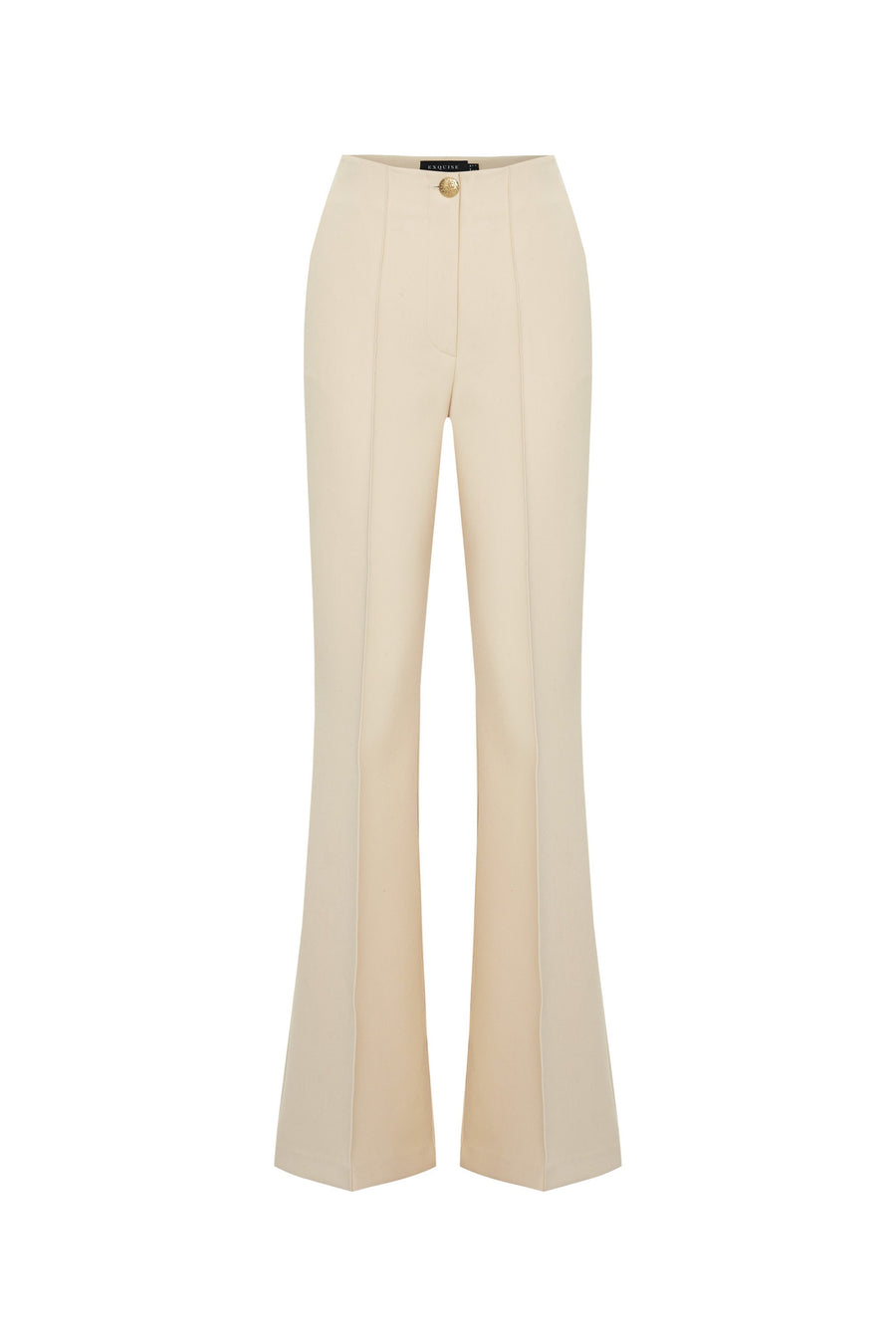 Exquise  Relaxed Fit Beige Pants - Porterist 7