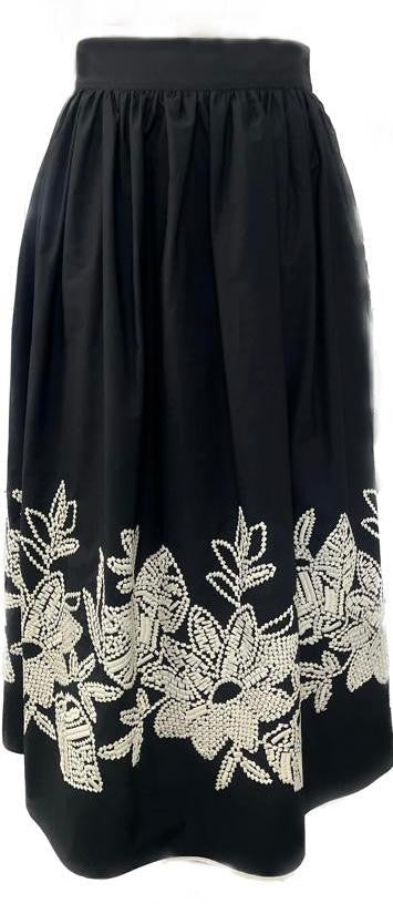 Embroidered And Lightly Balloon Cut Skirt Fınal Item - Porterist 5