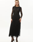 Exquise Maxi Lace Black Skirt  - Porterist 1