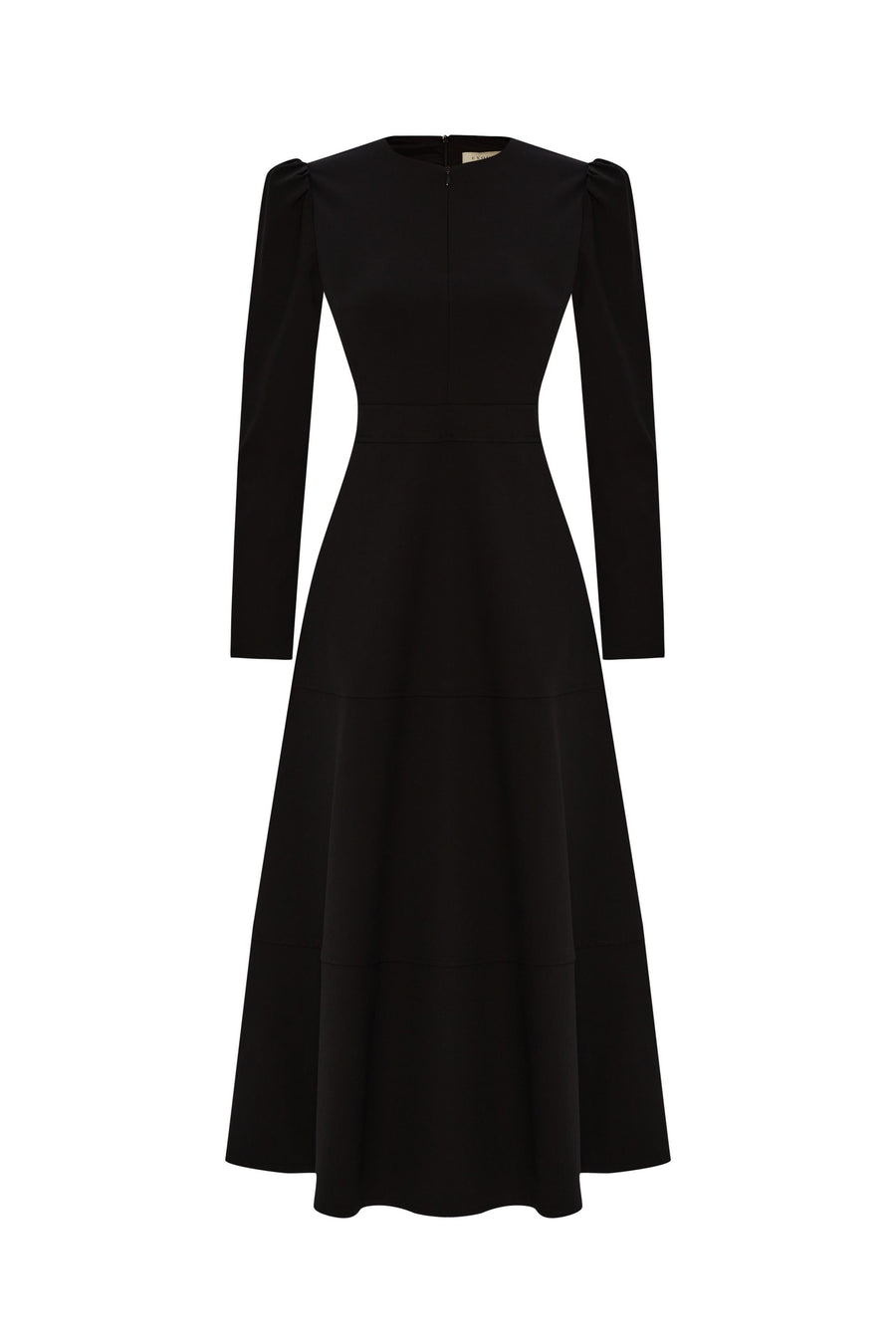 Exquise Black Crew Neck Dress  - Porterist 1