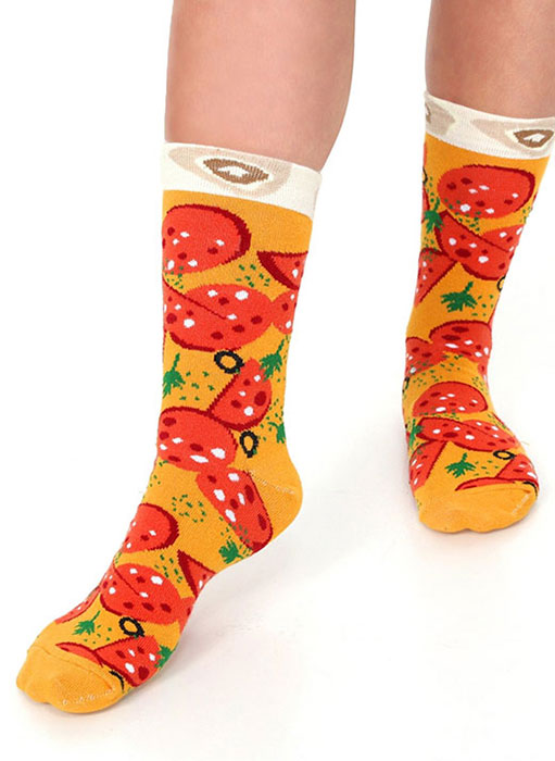 Pepperoni Pizza Socks | Porterist