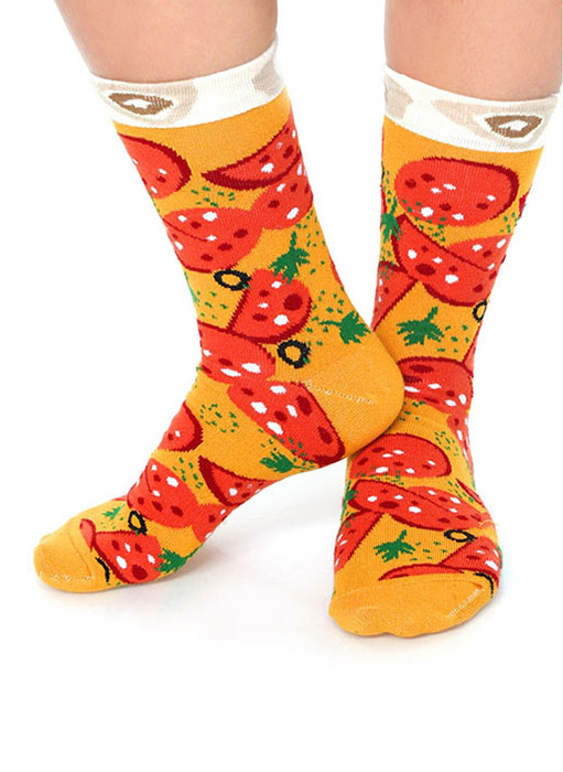 Pepperoni Pizza Socks Slice | Porterist