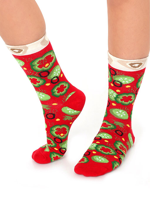 Veggie Pizza Socks | Porterist