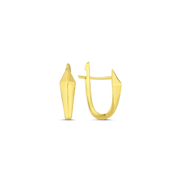 Innate Basic Gold Vermeil Silver Earrings   - Porterist 1