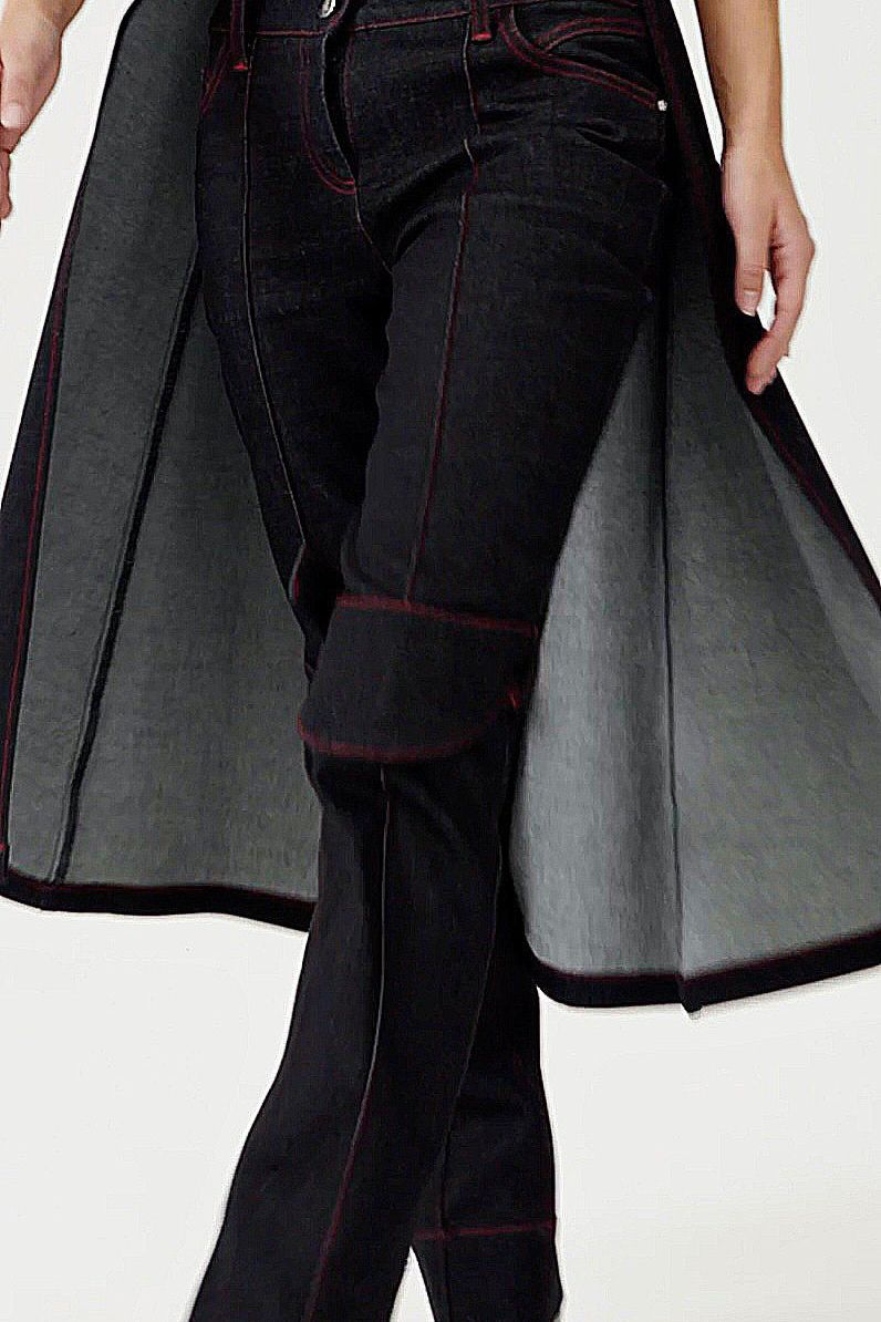 Davidson Staight Leg Blue Pants