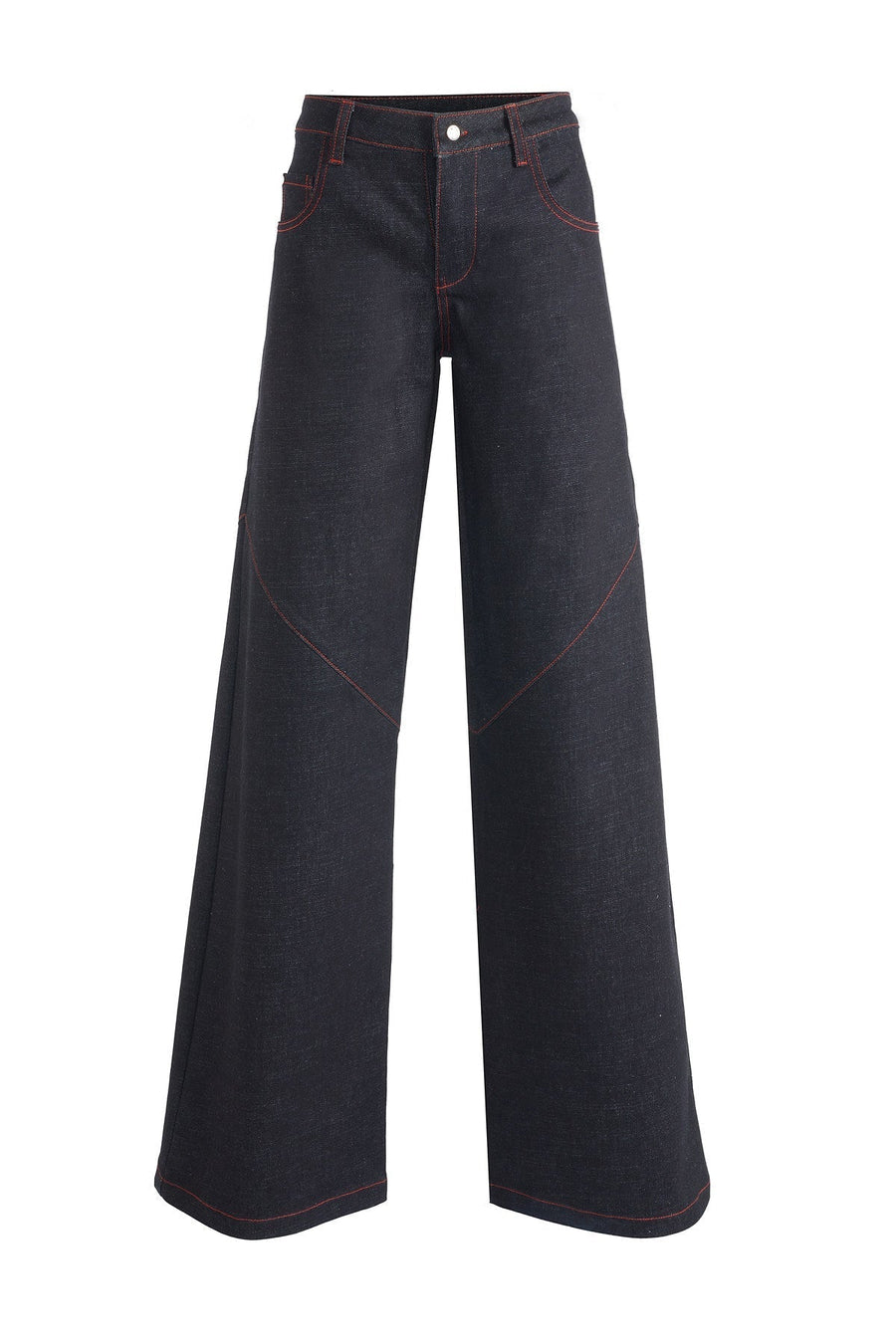 Davidson Wide Leg Blue Pants