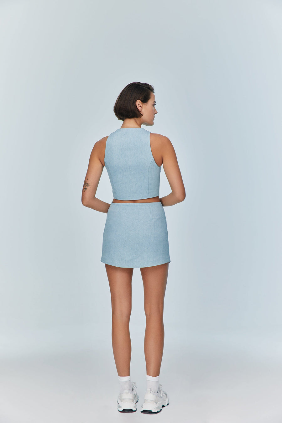 Marvel Blue Mini Skirt