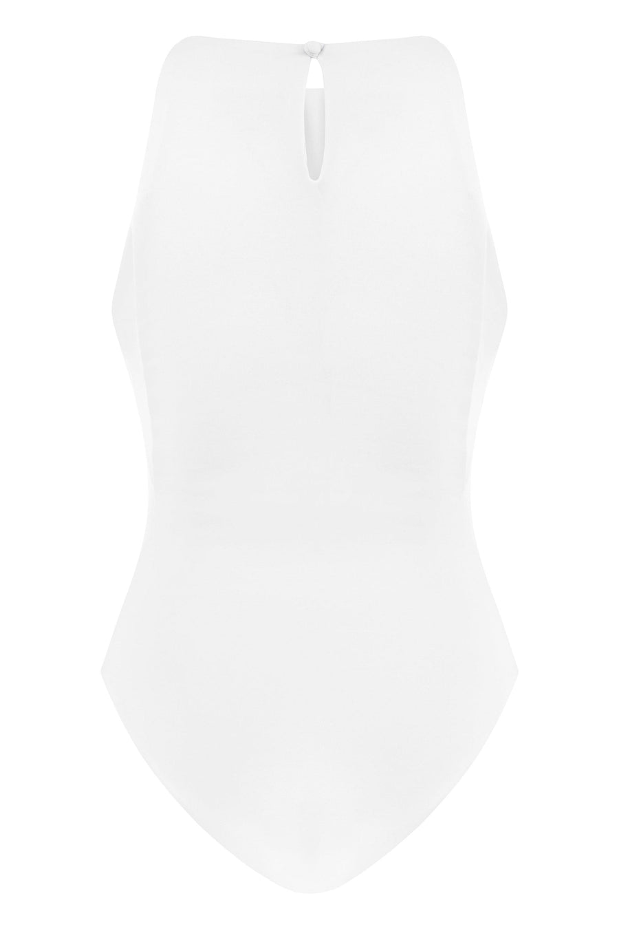 Pera Ivory Sleeveless Body Suit