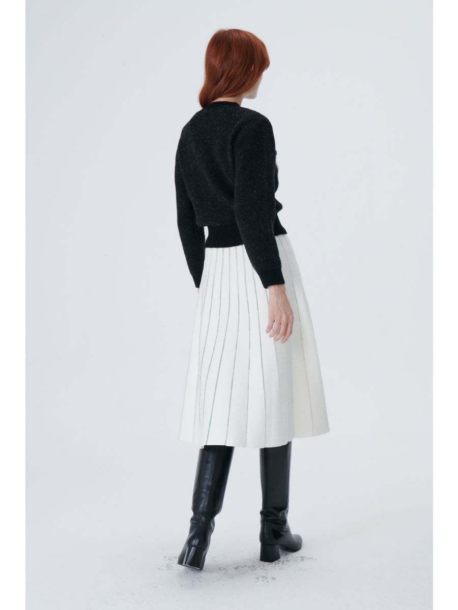 Knitwear Sweater With Flower Details | Porterist