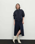 Fiber Filled Coat Navy Blue  - Porterist 3