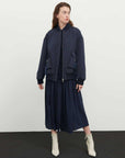 Fiber Filled Coat Navy Blue  - Porterist 4