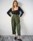 Ribbed Square Long Sleeve