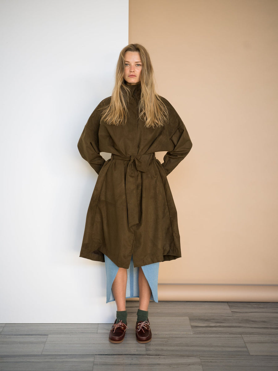 Olive Gabardine