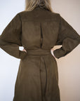 Olive Gabardine