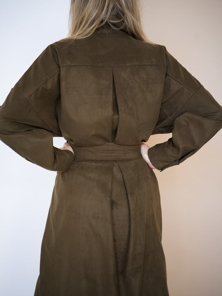 Olive Gabardine