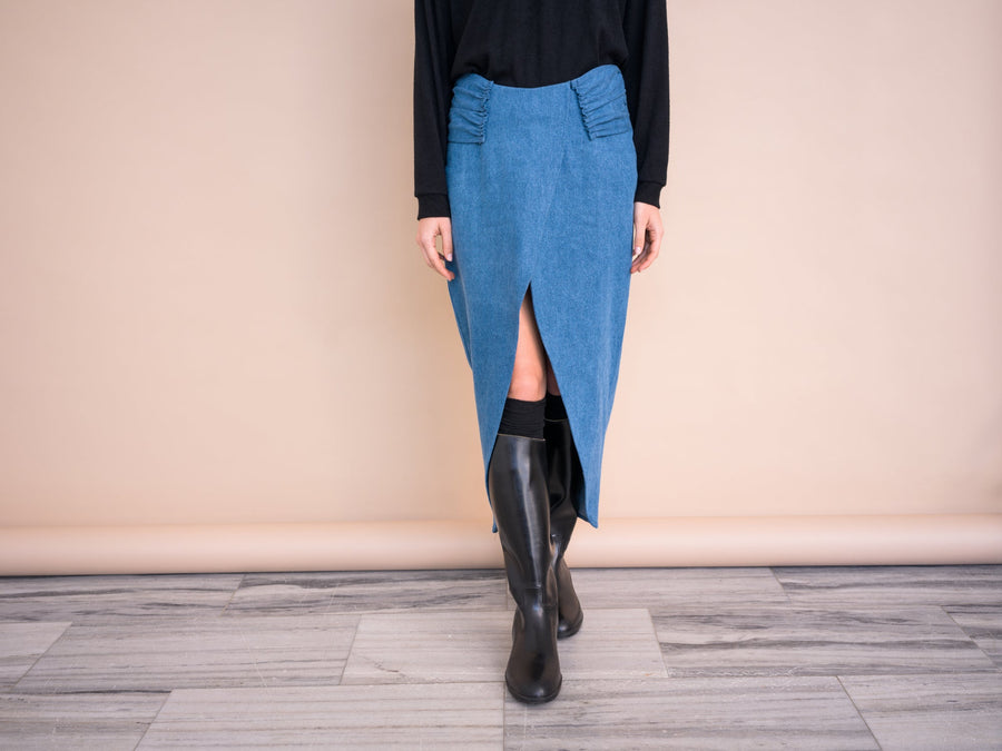 Denim Skirt Original Blue