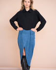 Denim Skirt Original Blue