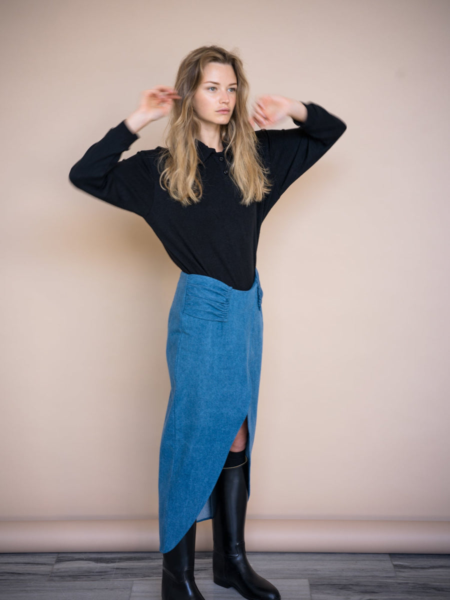 Denim Skirt Original Blue