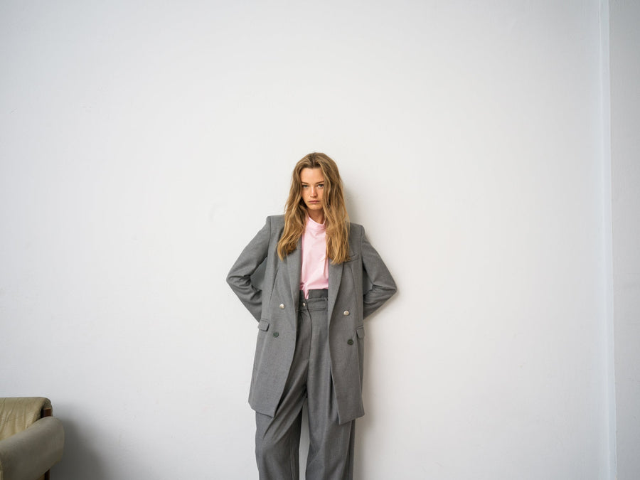 Layer Trousers Gray