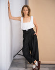 Layer Trousers Black