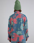 Batik Zippered Fleece Sweatshirt | Porterist