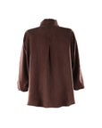 Kai Oversize Brown Shirt - Porterist 6