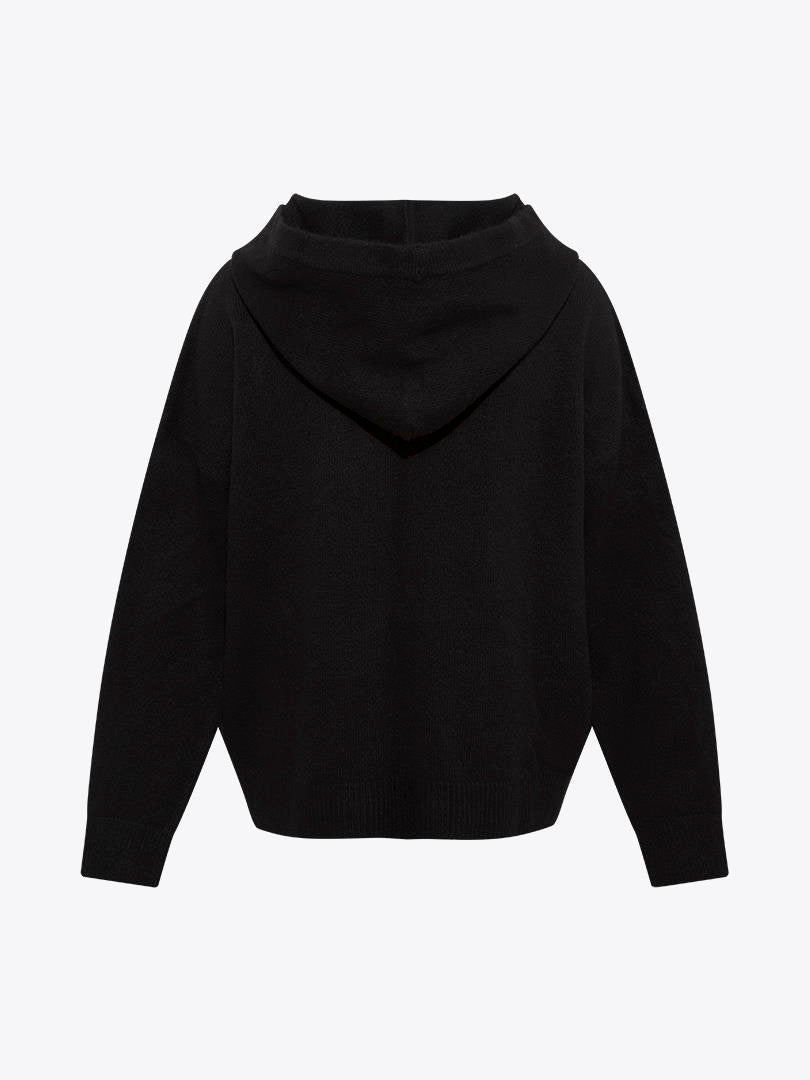 Hooded Sweater - Black