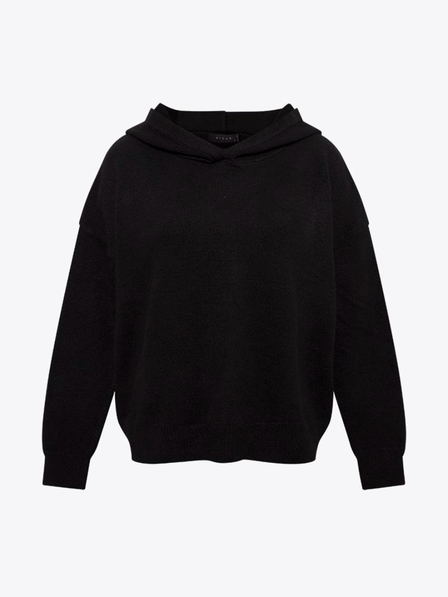 Hooded Sweater - Black