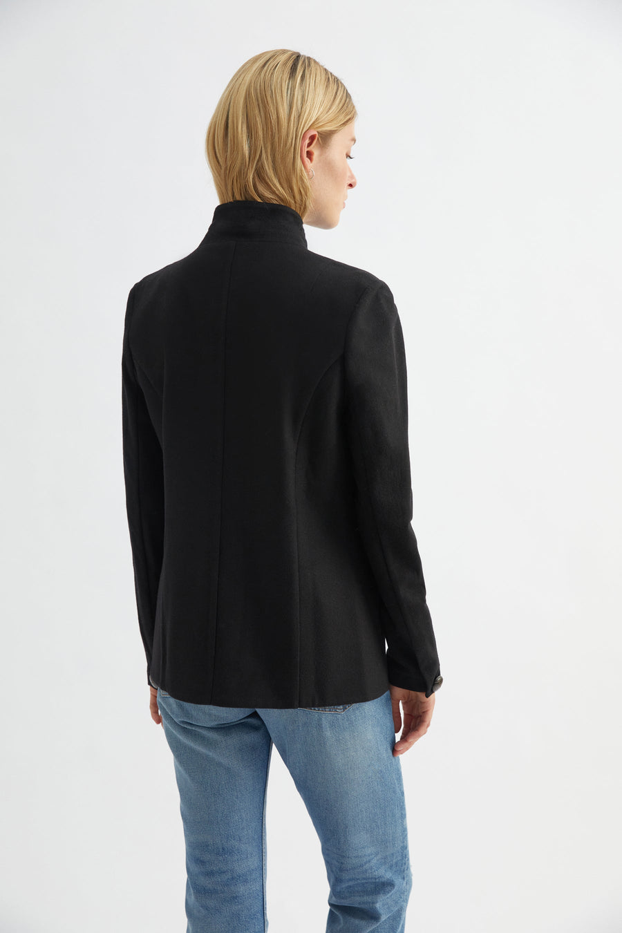 Black Wool Blazer