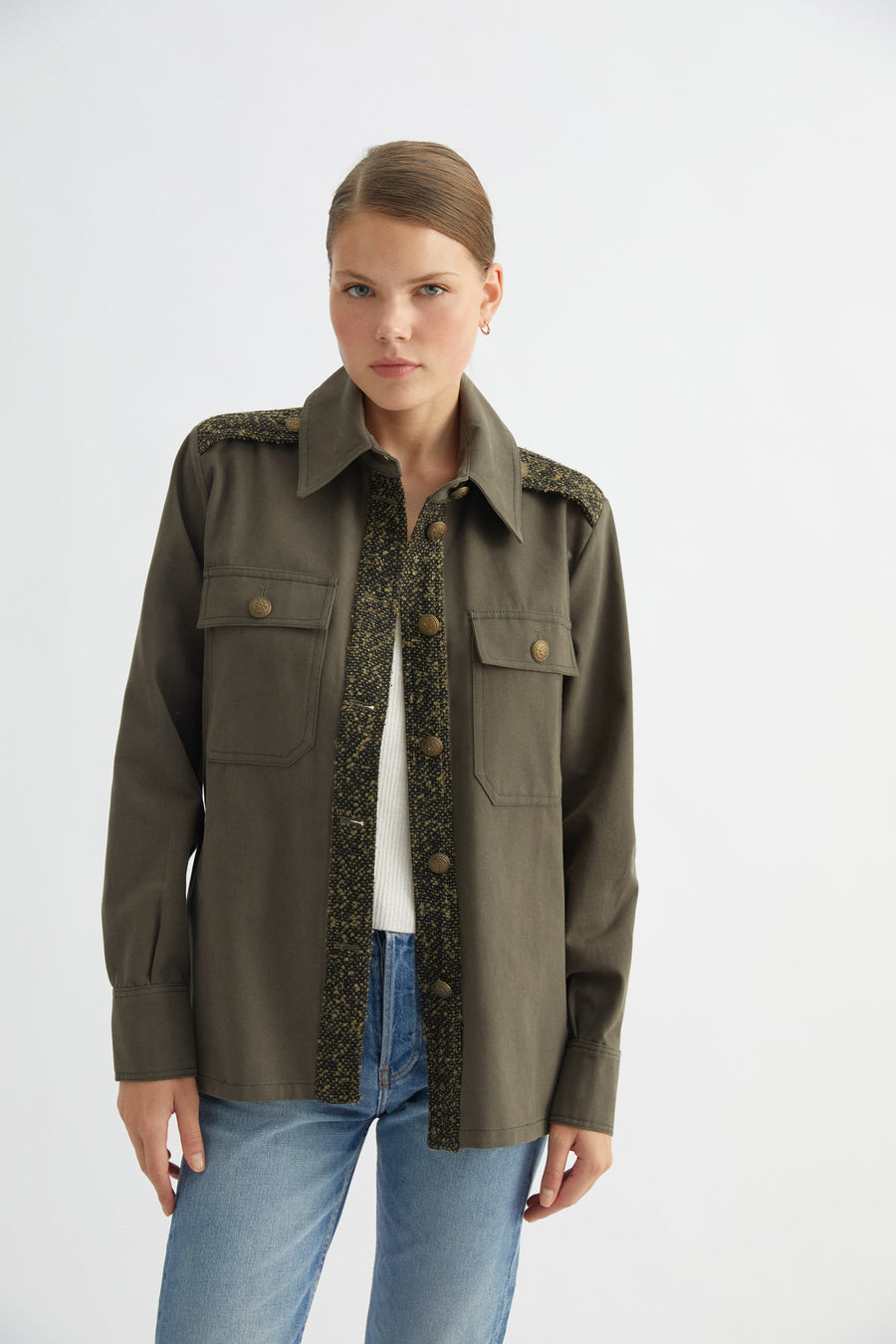 Khaki Army Jacket