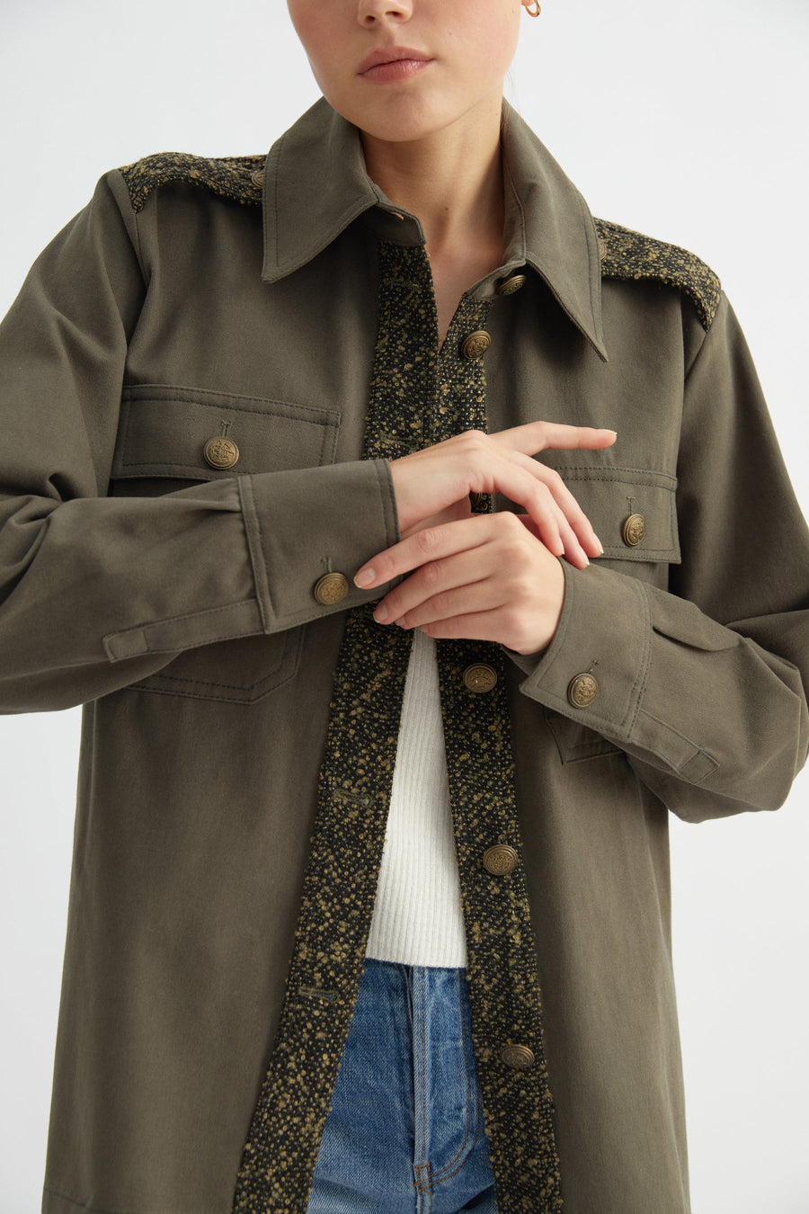 Khaki Army Jacket