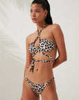 Lea Bikini Top Leopard | Porterist