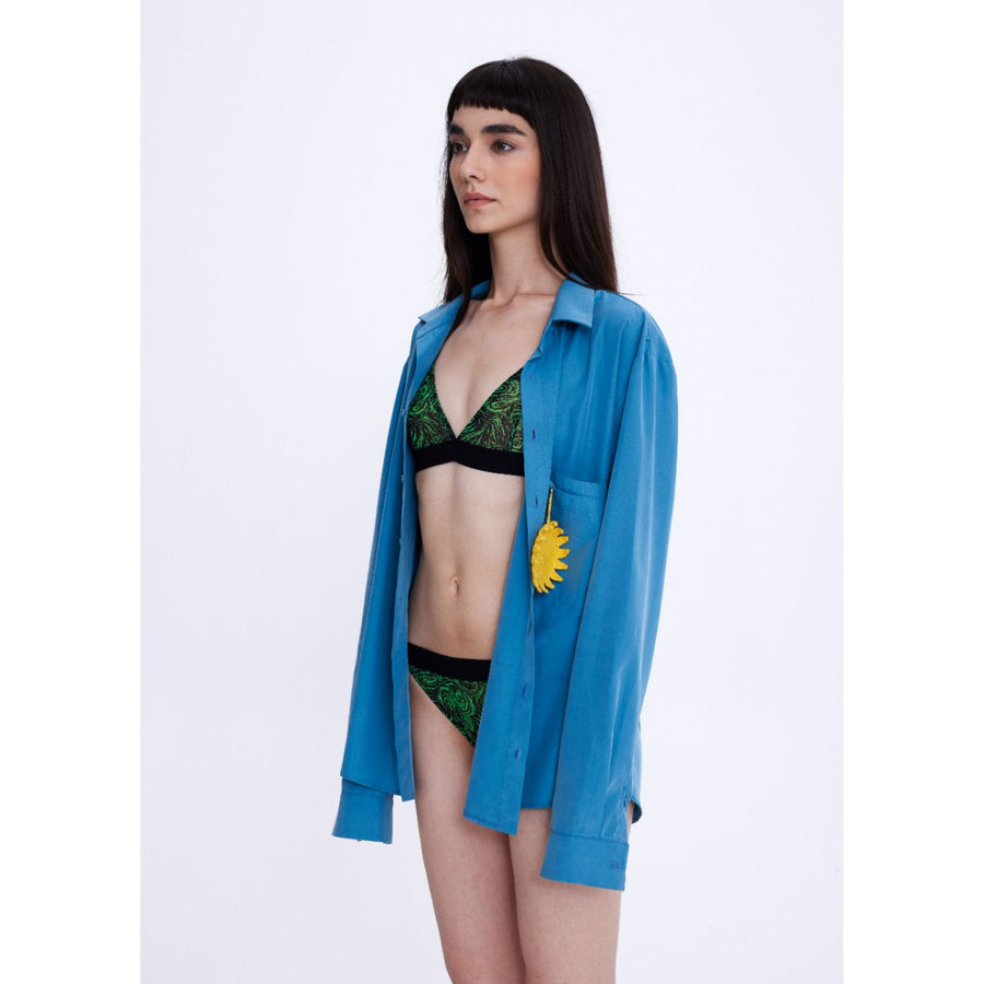Lokum Bralet Green Sustainable Women’s Underwear | Porterist