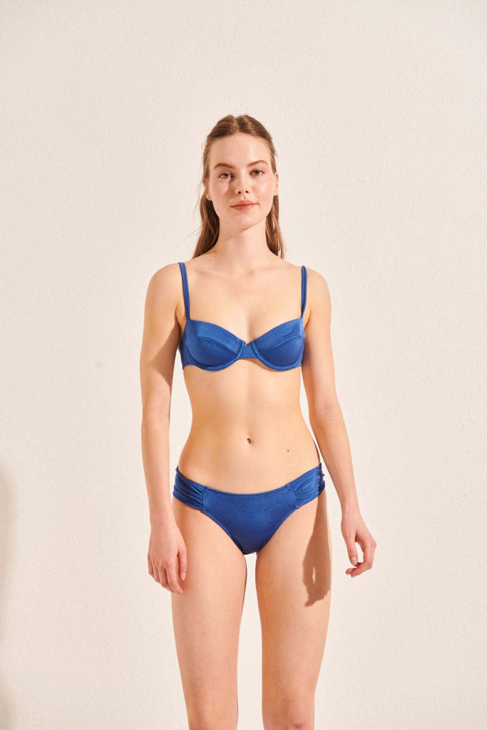 Luna Bikini Bottom Blue | Porterist