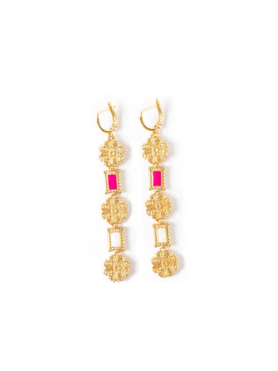 Galla Placidia Rectangle Earrings | Porterist