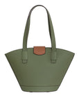 Marla Green Leather Hand & Shoulder Bag | Porterist