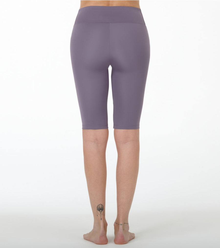 Mauve High Waist Short Leggings | Porterist