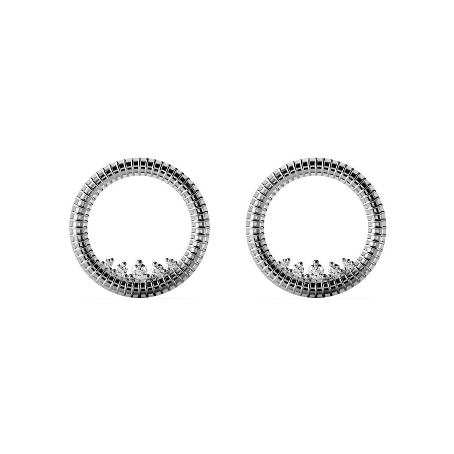 Maxi Princess Semita Silver Earrings | Porterist