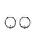 Midi Princess Semita Silver Earrings | Porterist