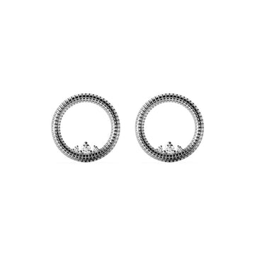 Midi Princess Semita Silver Earrings | Porterist