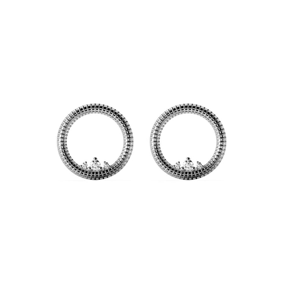 Midi Princess Semita Silver Earrings | Porterist