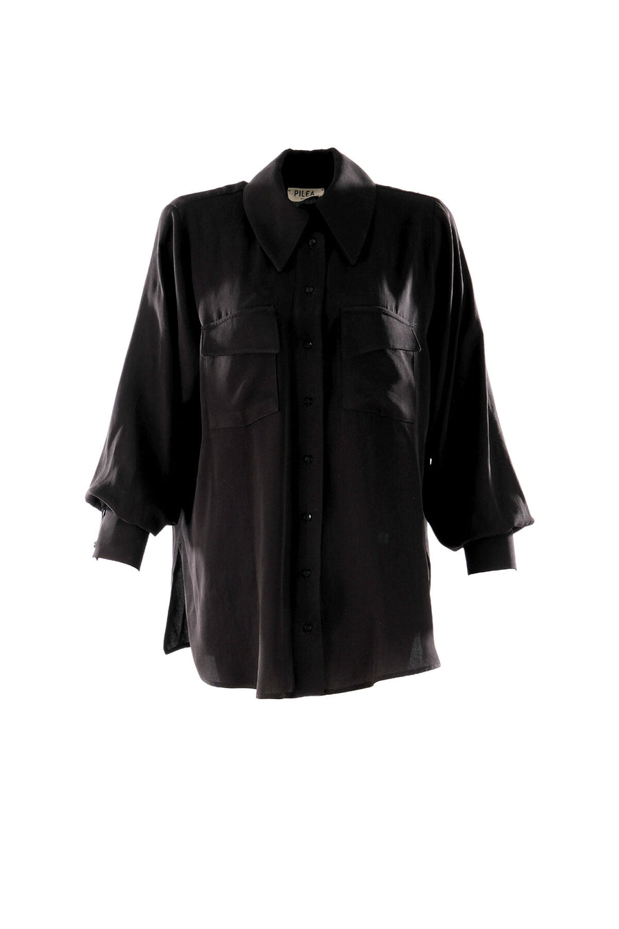 Black Midtown Oversize Shirt