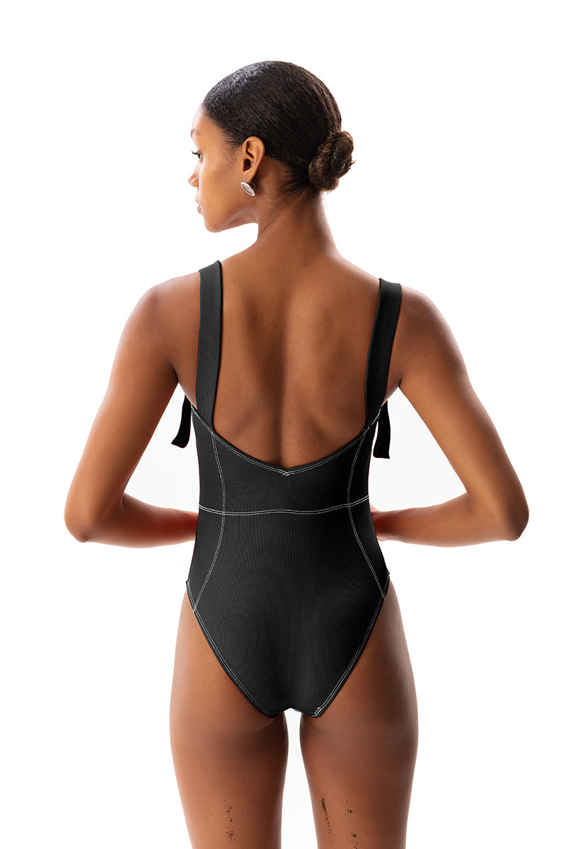Abyss Salopette Swimsuit Black 9  - Porterist 3