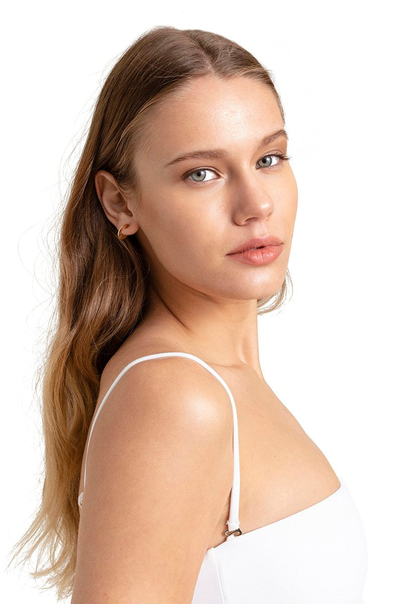 Indira Bandeau Bikini Black/White  - Porterist 4