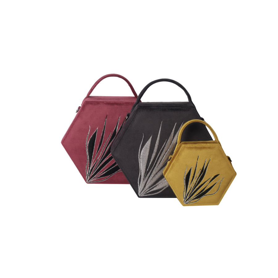 Mustard Micro Hexagon Bag | Porterist