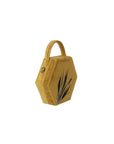 Mustard Micro Hexagon Bag | Porterist