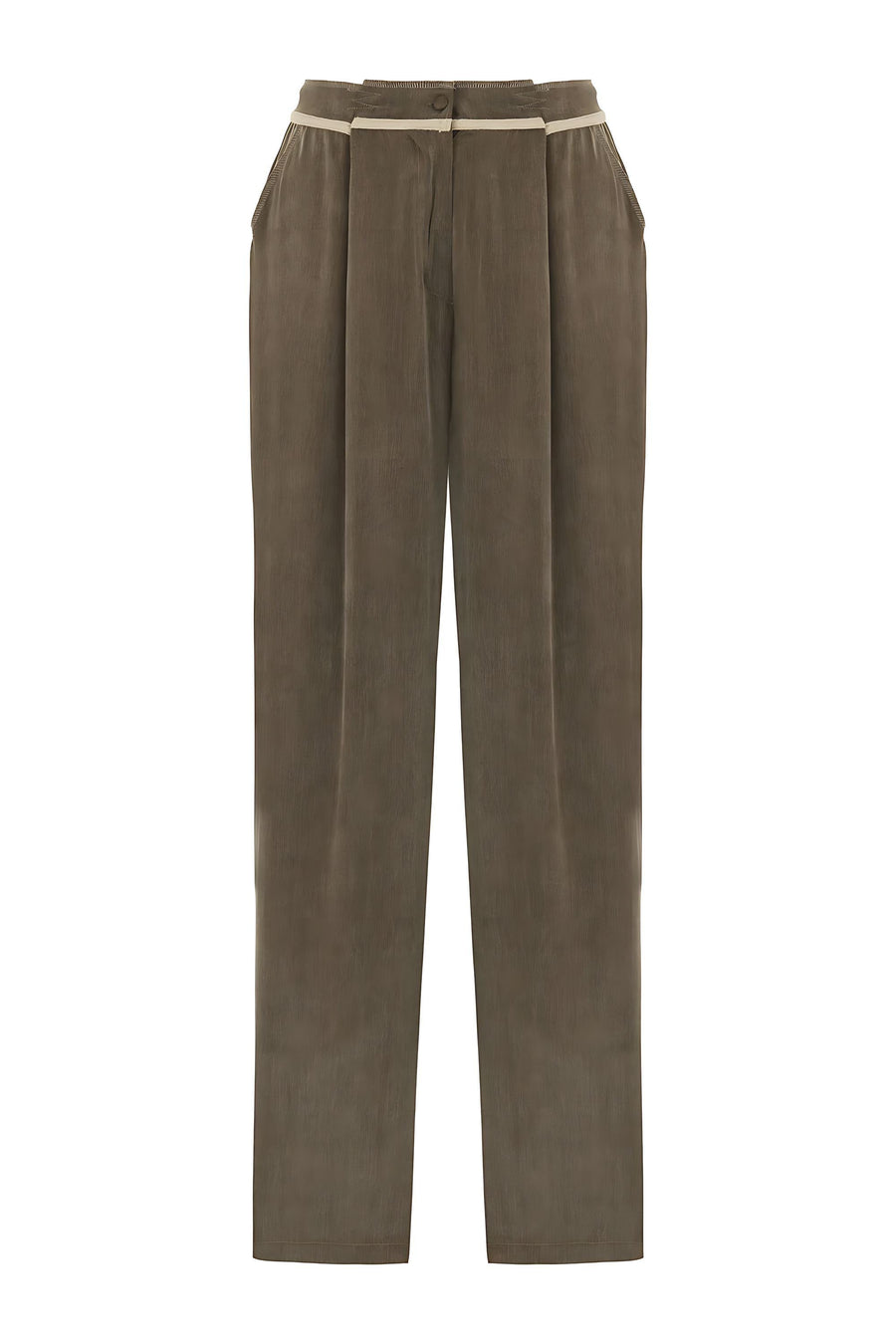 Pleated Palazzo Pants