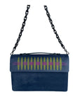 Navy Blue & Pistachio Green Niji Bag | Porterist